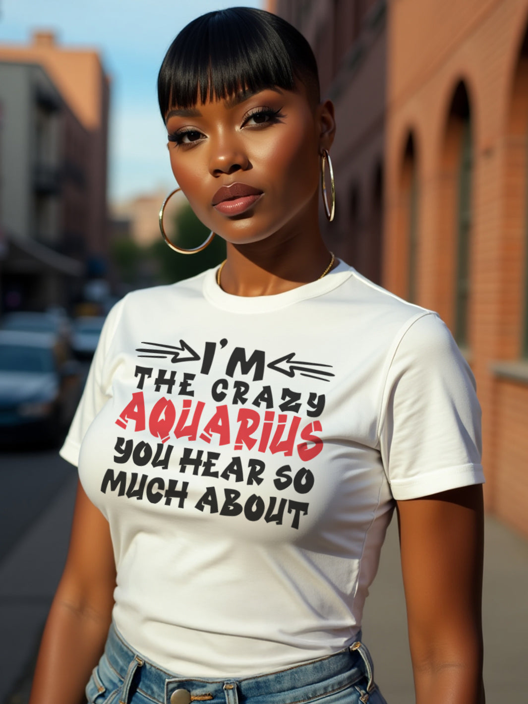 IM THAT CRAZY AQUARIUS T-SHIRT