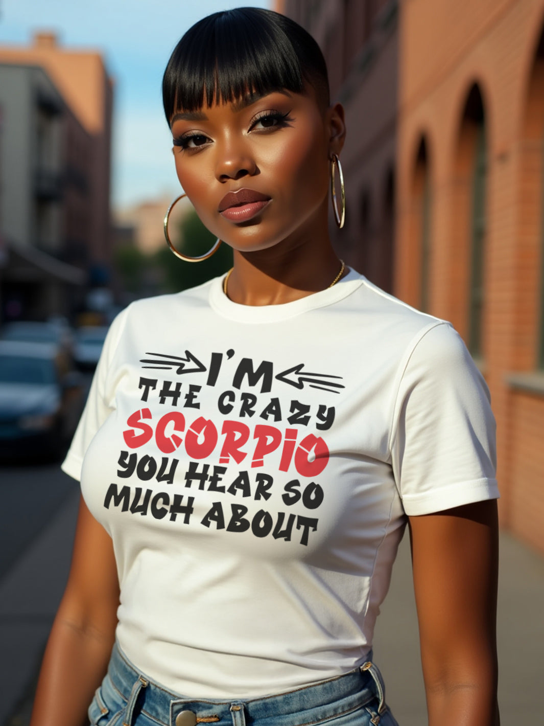IM THAT CRAZY SCORPIO T-SHIRT