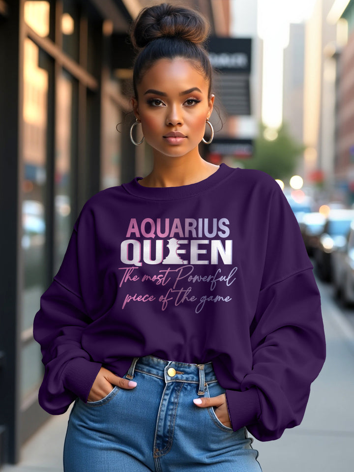 AQUARIUS QUEEN SWEATSHIRT | Rules Weren’t Made for Me