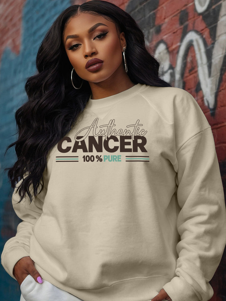AUTHENTIC CANCER SWEATSHIRT