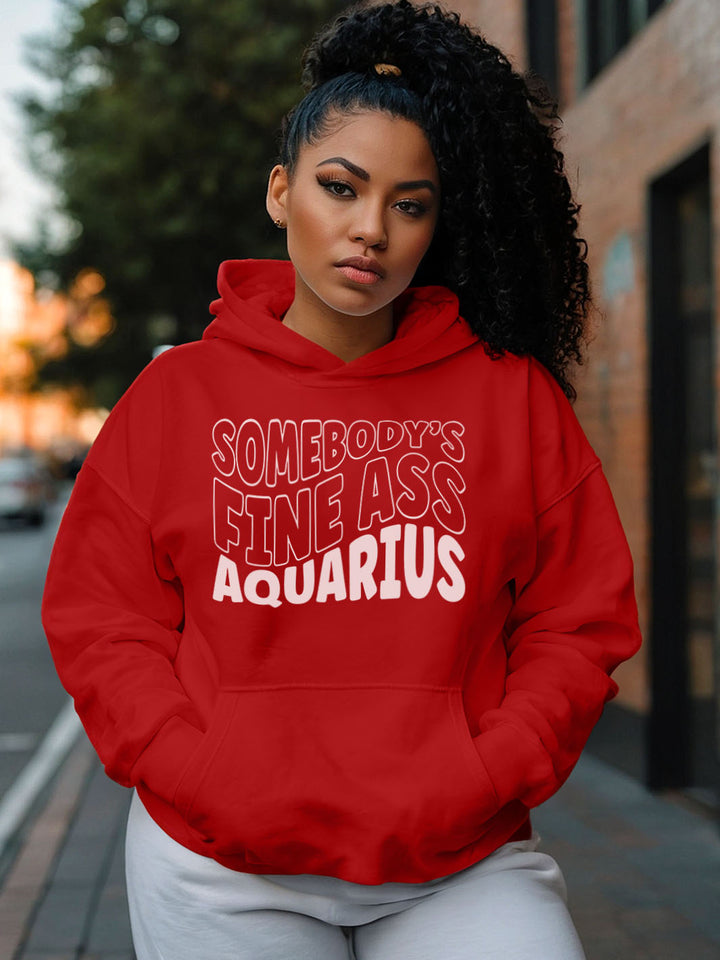 Somebody's Fine Ass Aquarius Hoodie | You Need This Energy