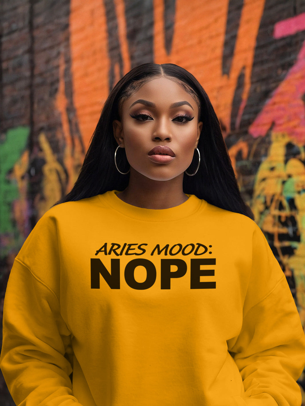 ARIES MOOD: NOPE SWEATSHIRT