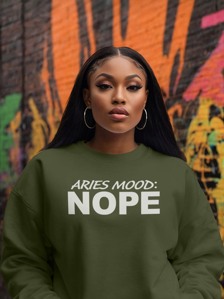 ARIES MOOD: NOPE SWEATSHIRT