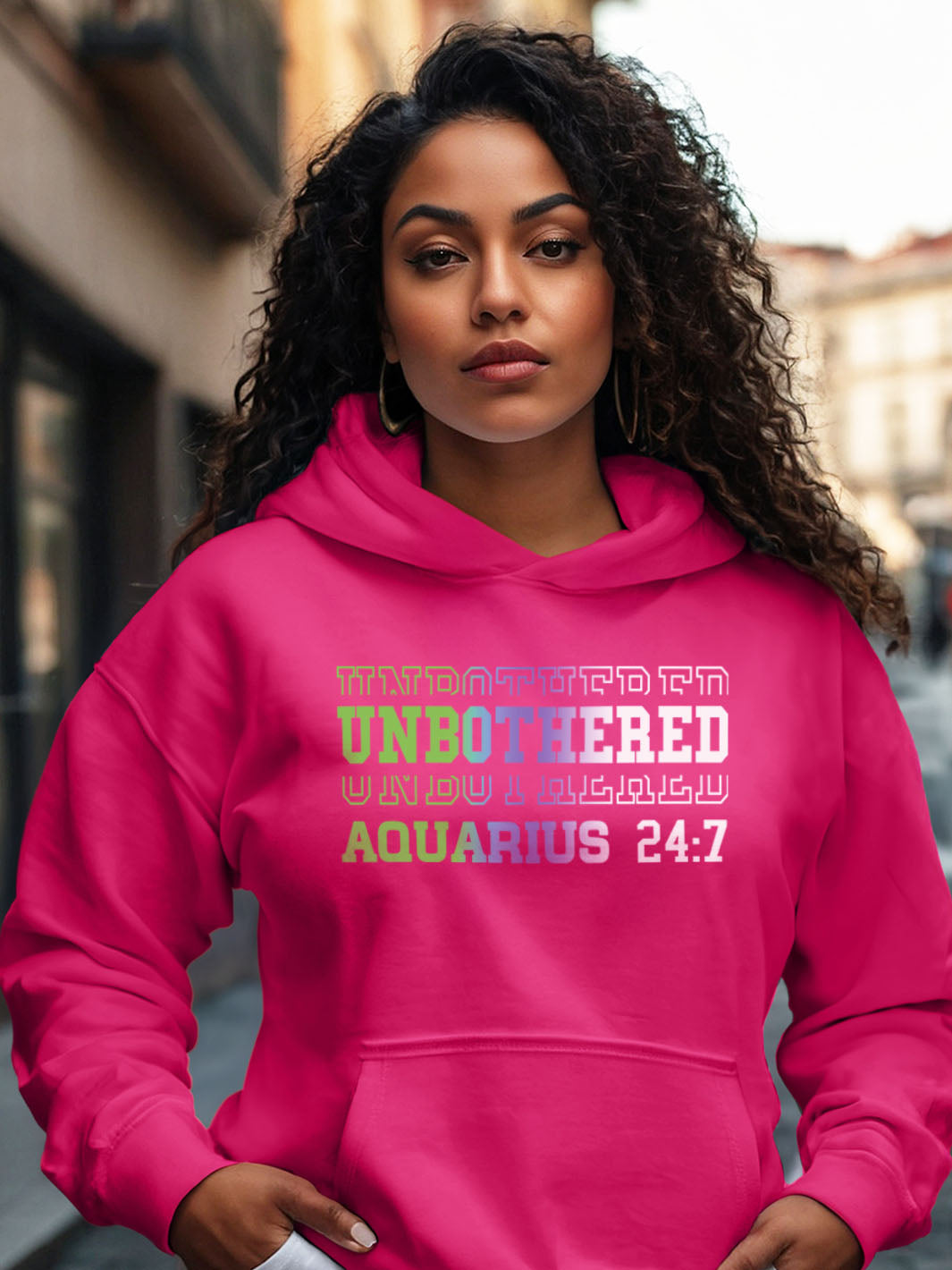 UNBOTHERED AQUARIUS HOODIE | I Left the Group Chat