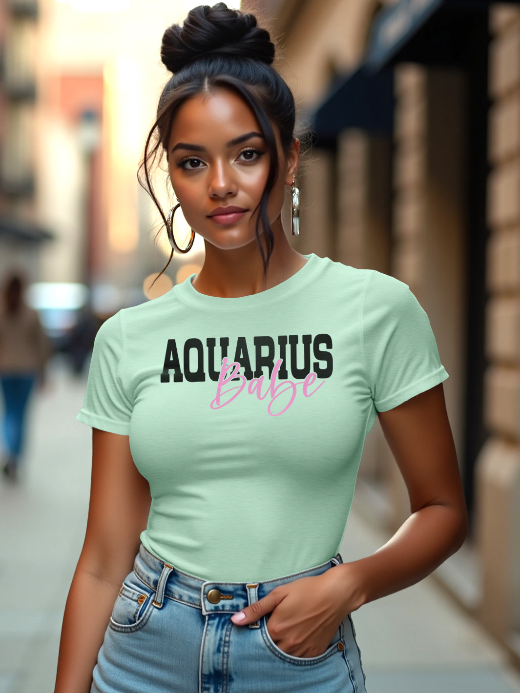 AQUARIUS BABE T-SHIRT | Weird, Wild, Unbothered