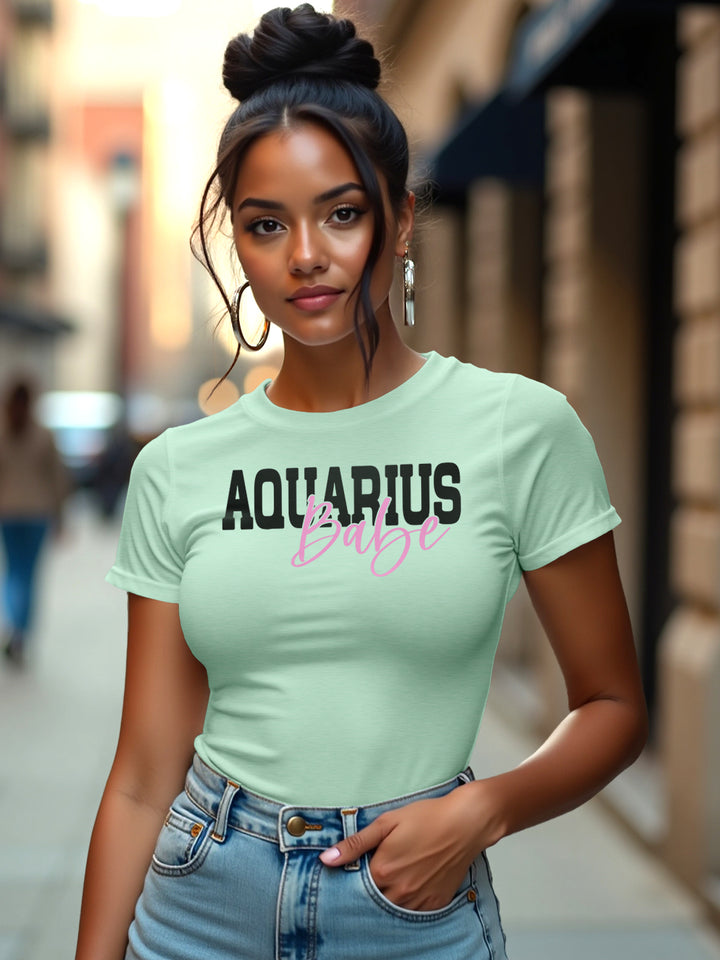 AQUARIUS BABE T-SHIRT | Weird, Wild, Unbothered
