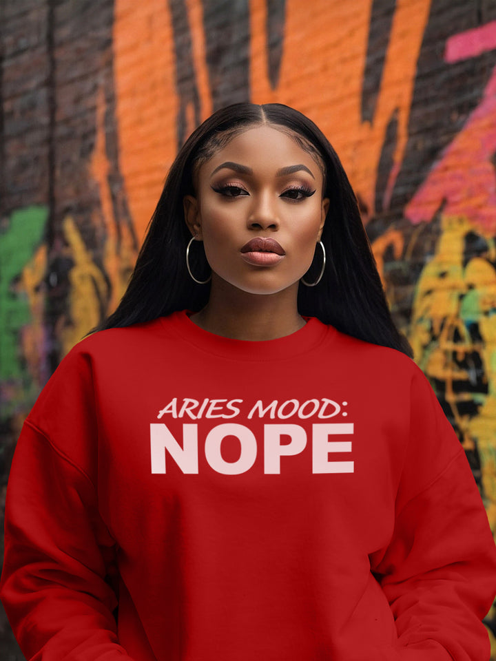 ARIES MOOD: NOPE SWEATSHIRT