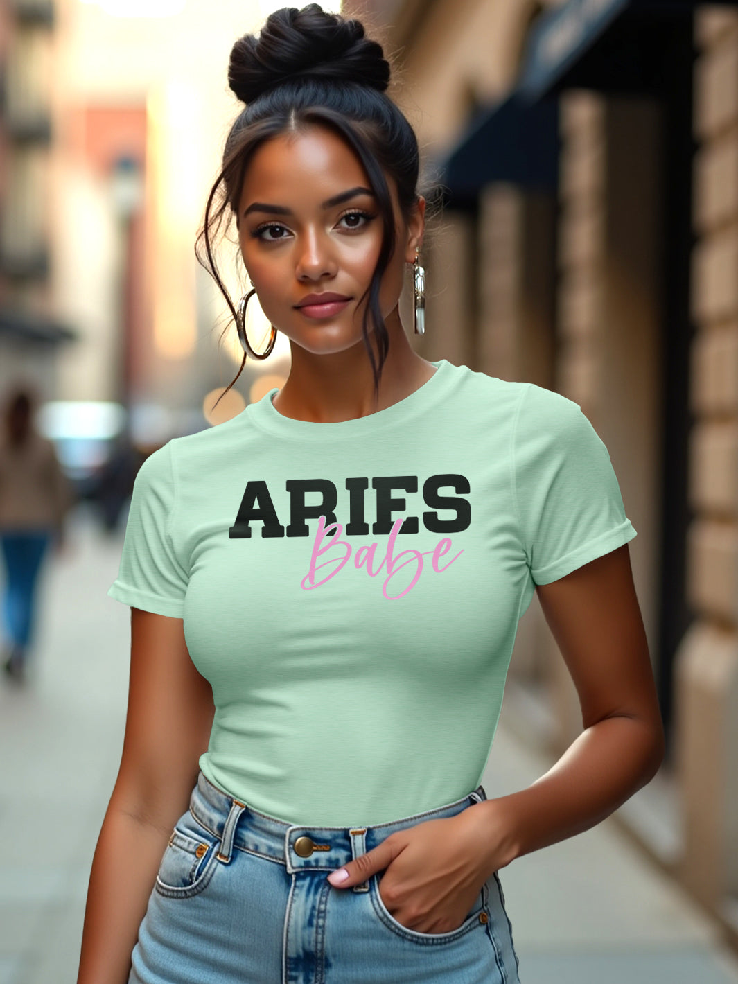 ARIES BABE T-SHIRT | First In, Fire Out