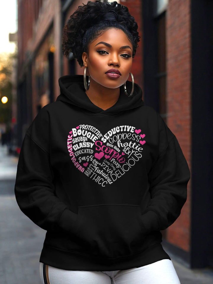 SCORPIO HEART TRAITS HOODIE