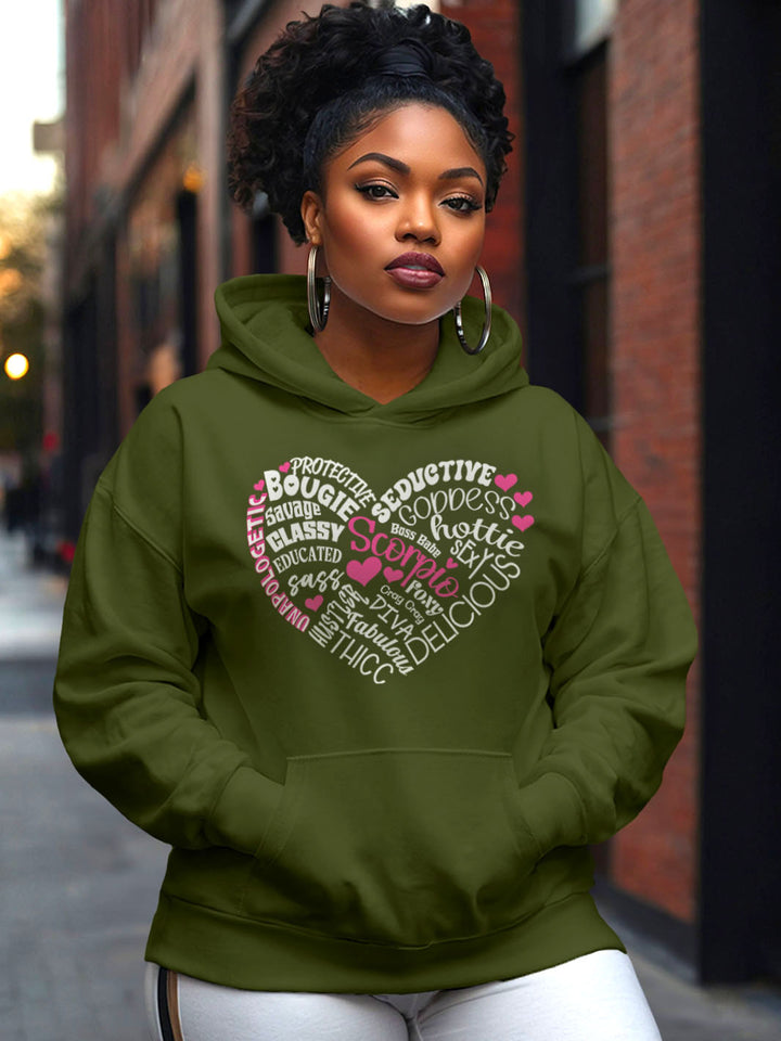 SCORPIO HEART TRAITS HOODIE