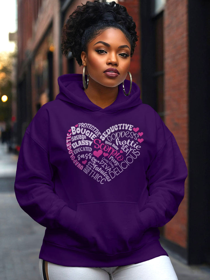 SCORPIO HEART TRAITS HOODIE