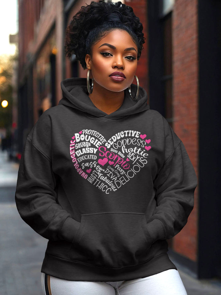 SCORPIO HEART TRAITS HOODIE