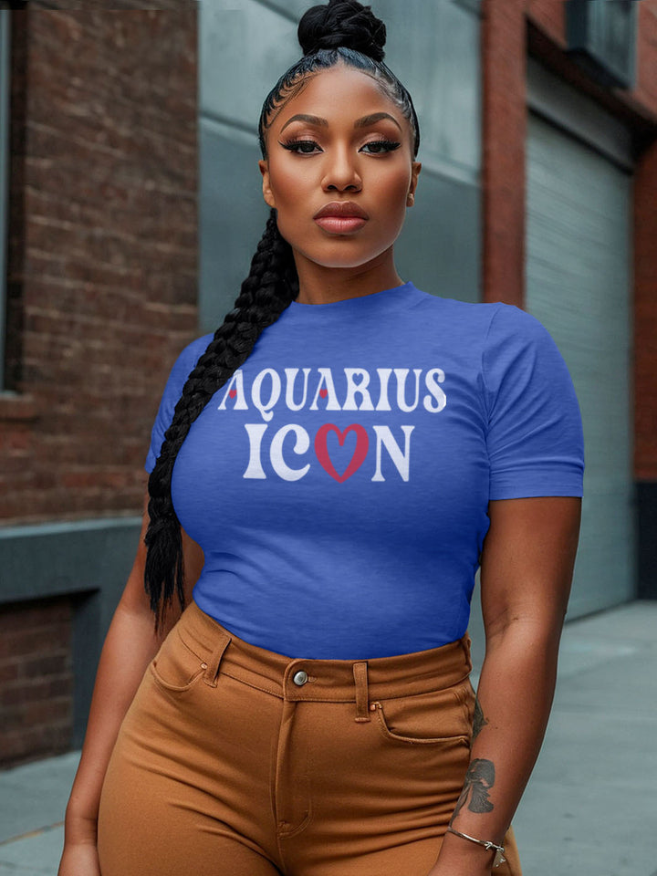 AQUARIUS ICON T-SHIRT | Blueprint Behavior