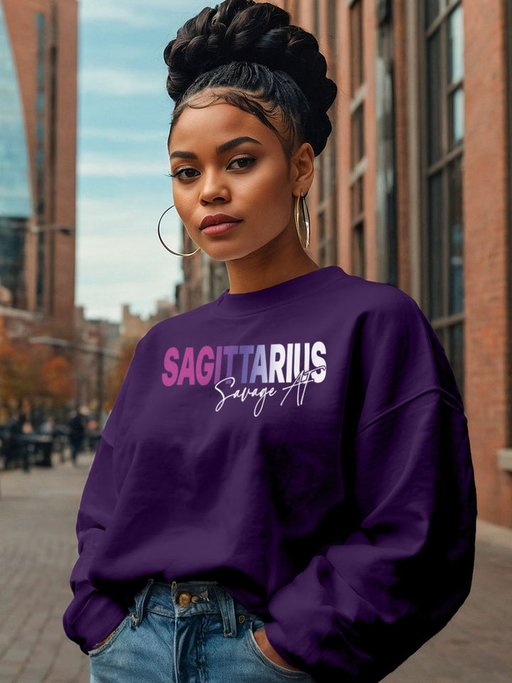 SAGITTARIUS SAVAGE AF SWEATSHIRT
