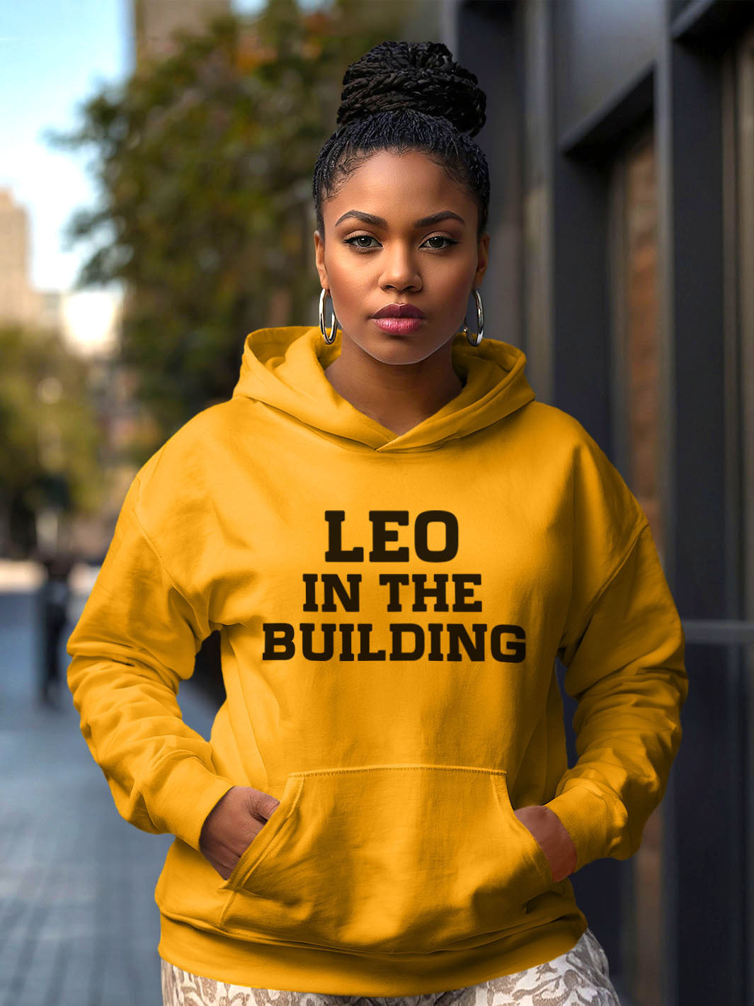 LEO IN THE BUILDING HOODIE
