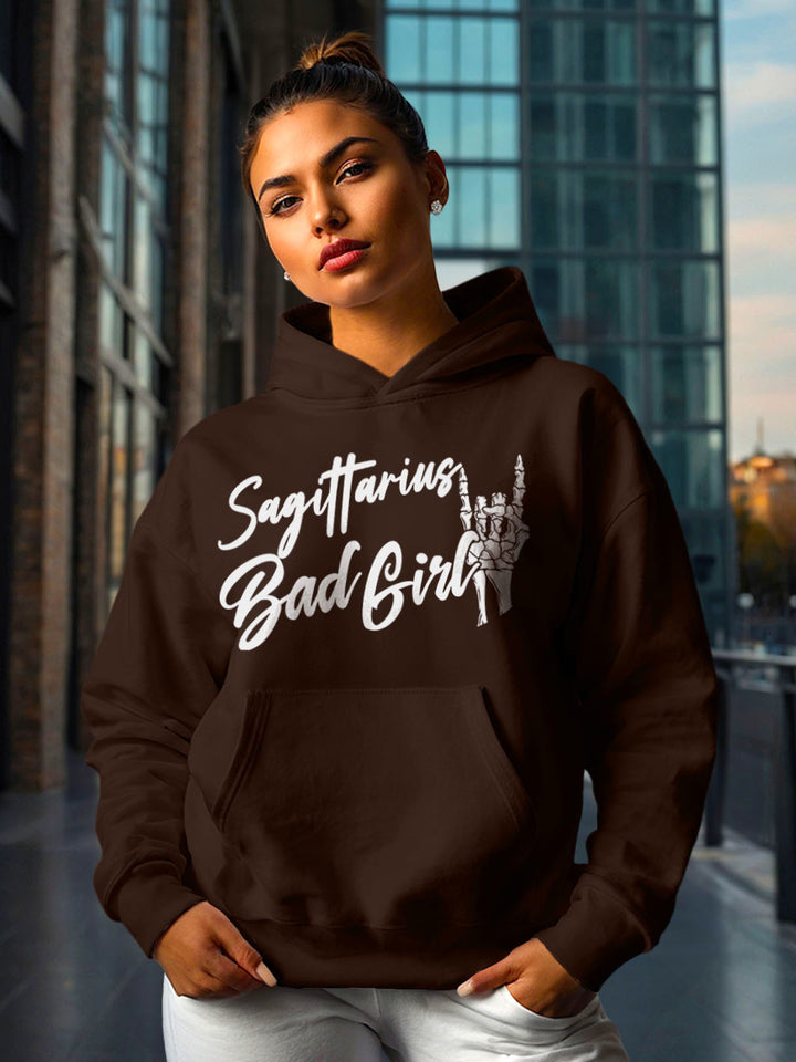 SAGITTARIUS BAD GIRL HOODIE