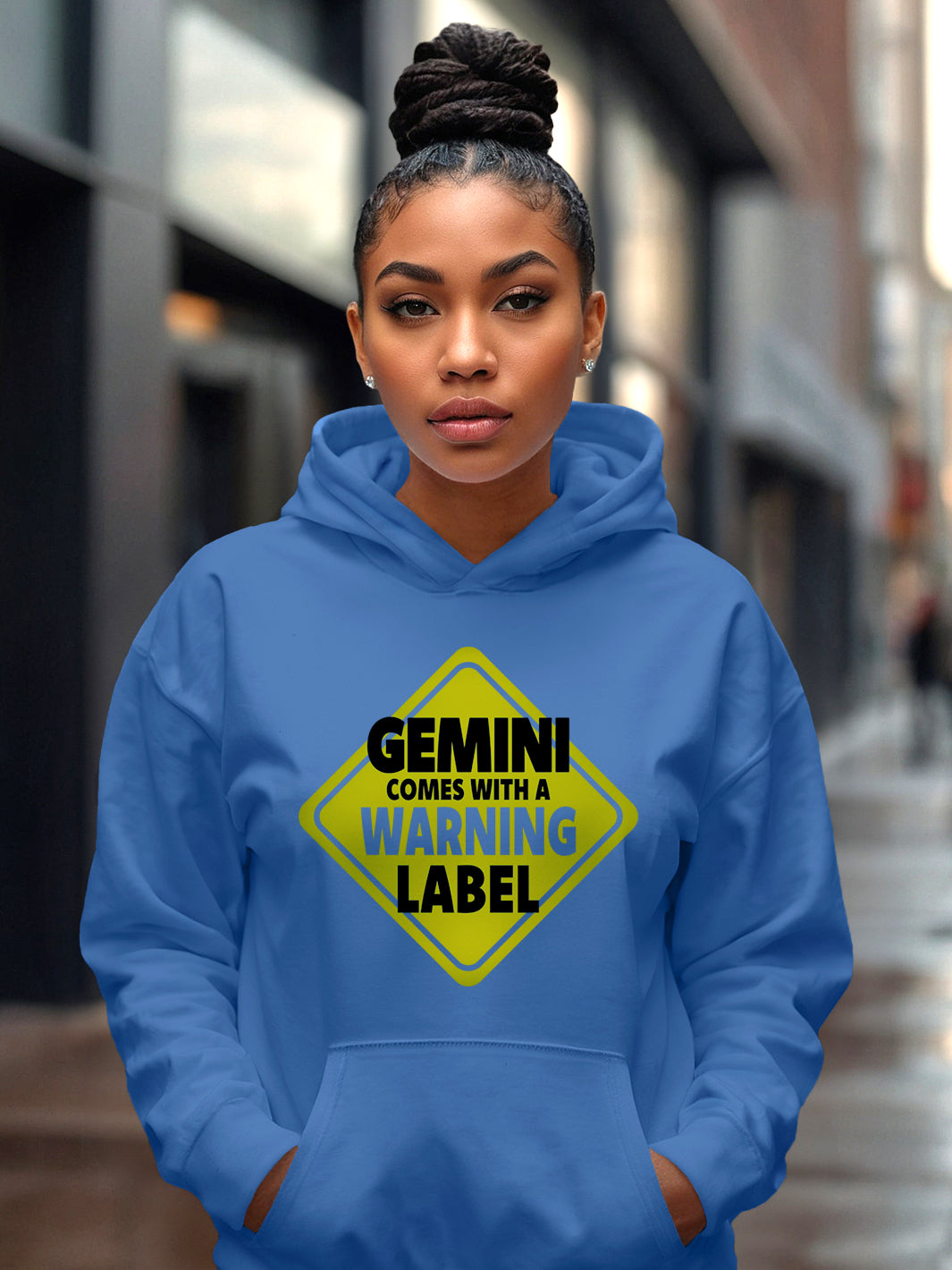 GEMINI WARNING LABEL HOODIE