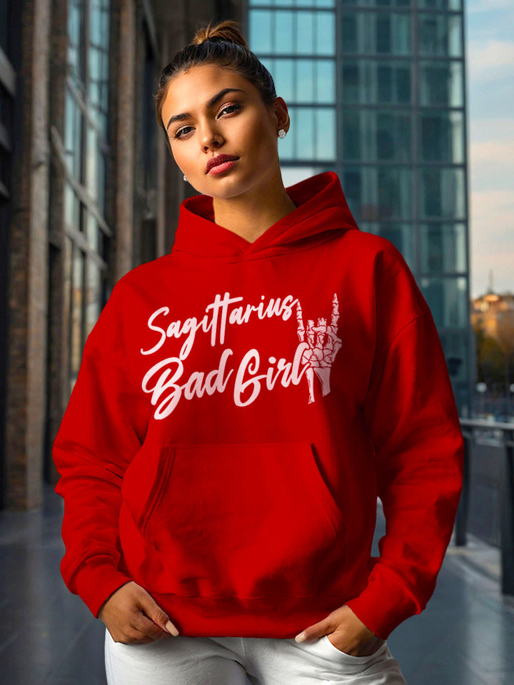 SAGITTARIUS BAD GIRL HOODIE