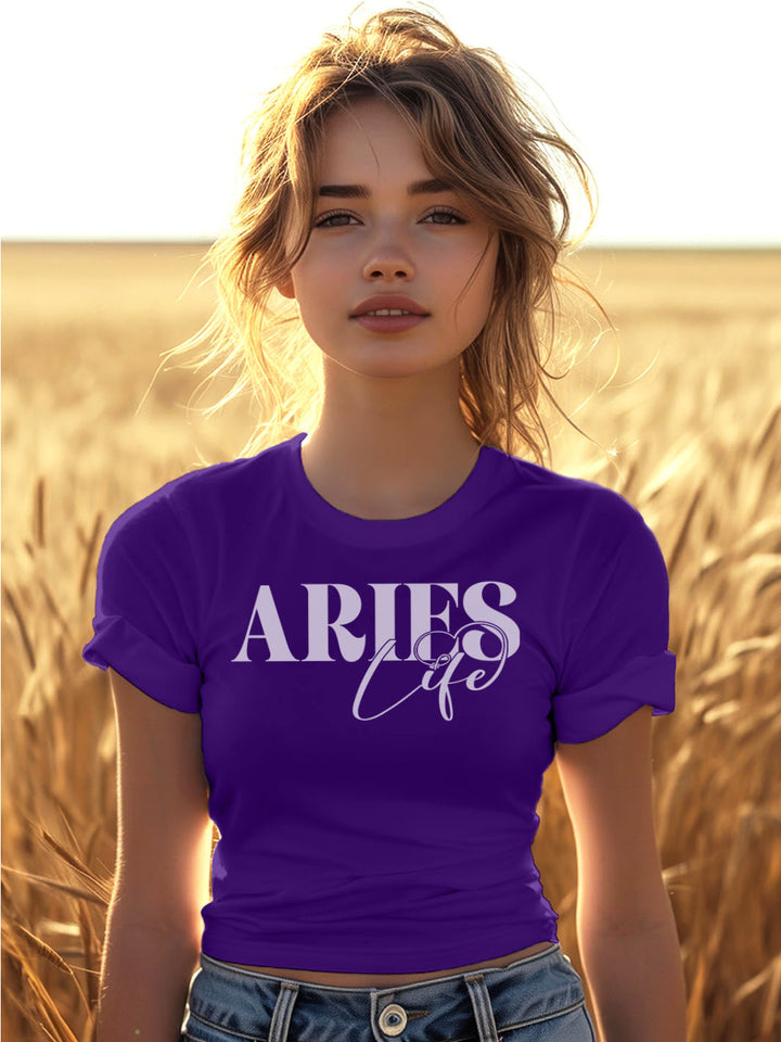 ARIES LIFE T-SHIRT | Try Me If You Wanna