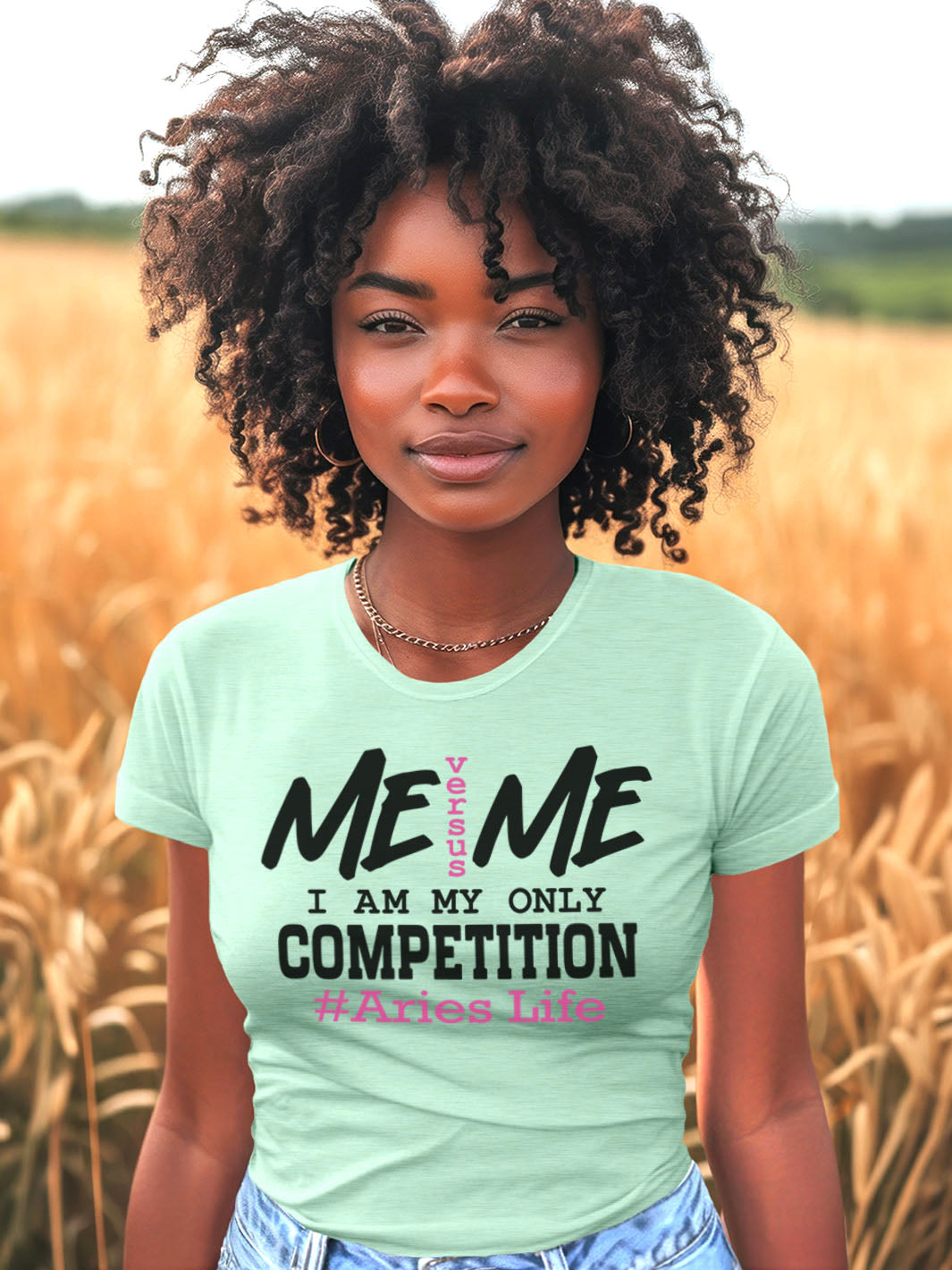 ARIES ME VS ME T-SHIRT | HEADFIRST INTO SELF-GROWTH