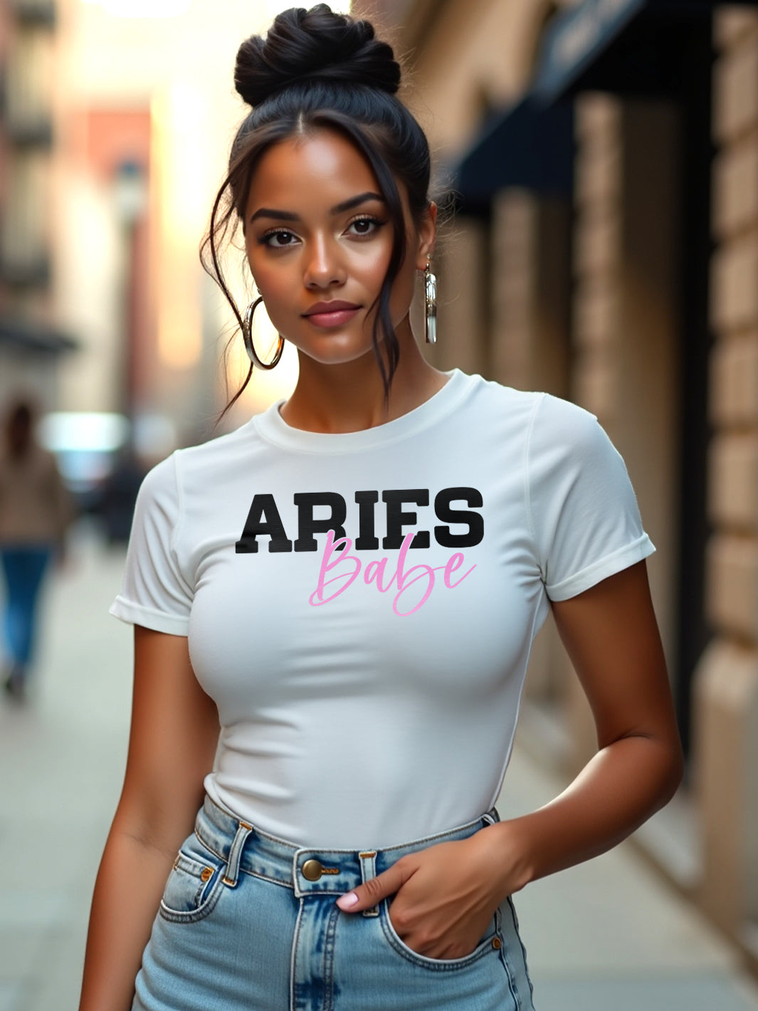 ARIES BABE T-SHIRT | First In, Fire Out