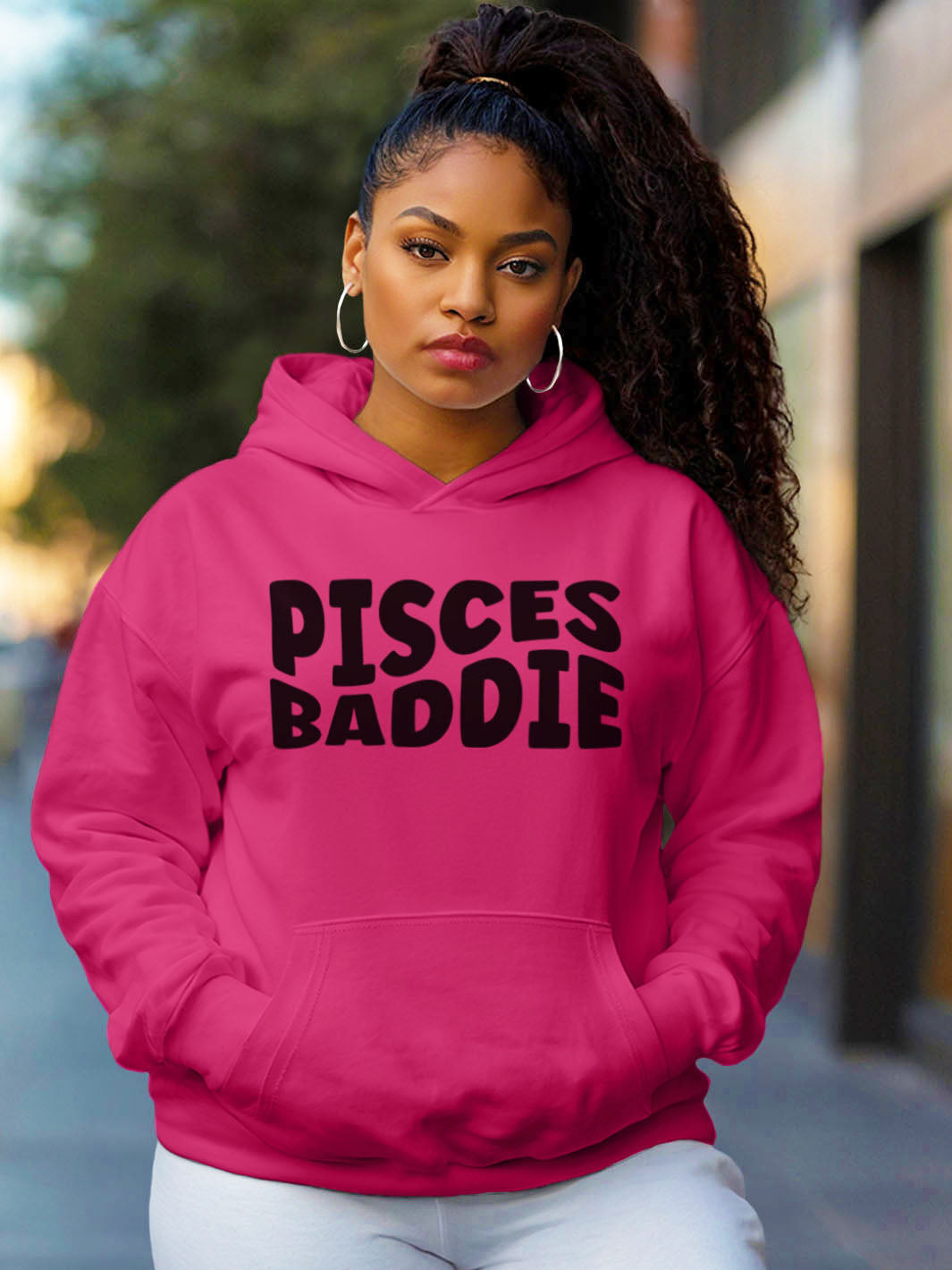 PISCES BADDIE HOODIE | Emotionally Unavailable but Still Hot