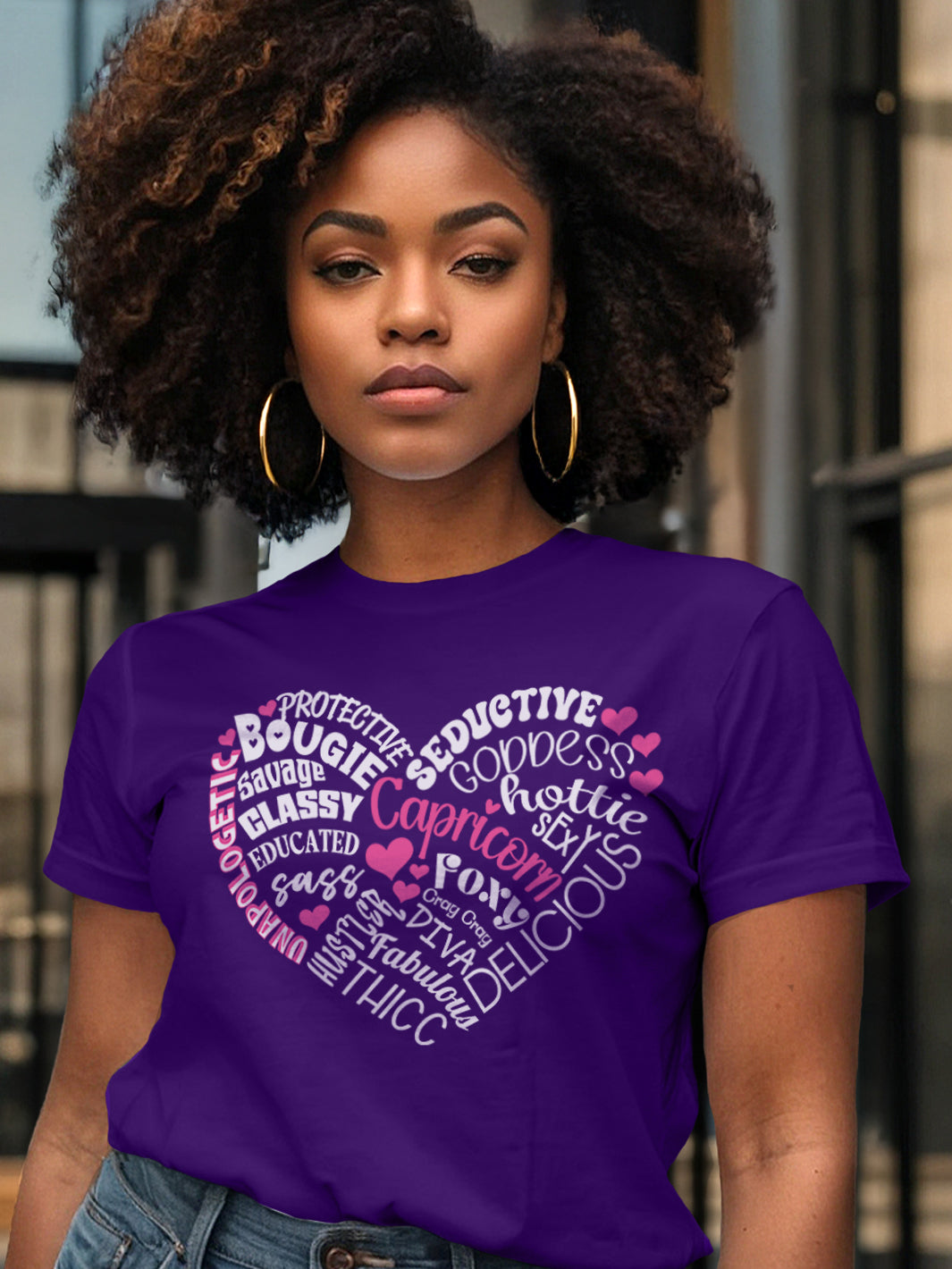 CAPRICORN BOUGIE HEART T-SHIRT