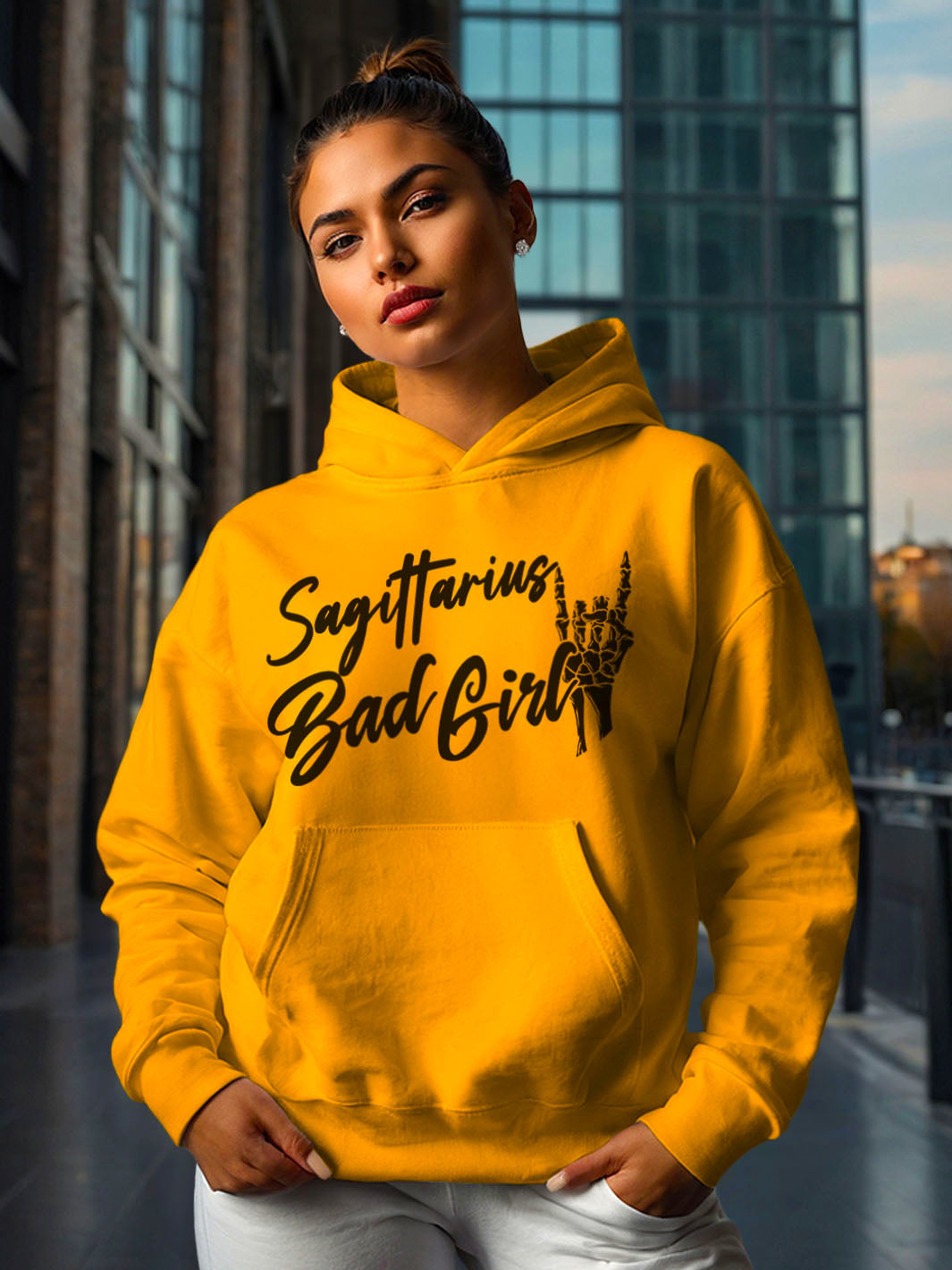 SAGITTARIUS BAD GIRL HOODIE