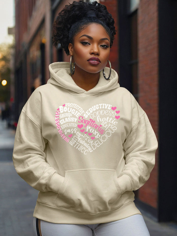 SAGITTARIUS HEART TRAITS HOODIE