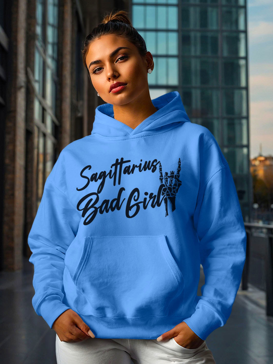 SAGITTARIUS BAD GIRL HOODIE