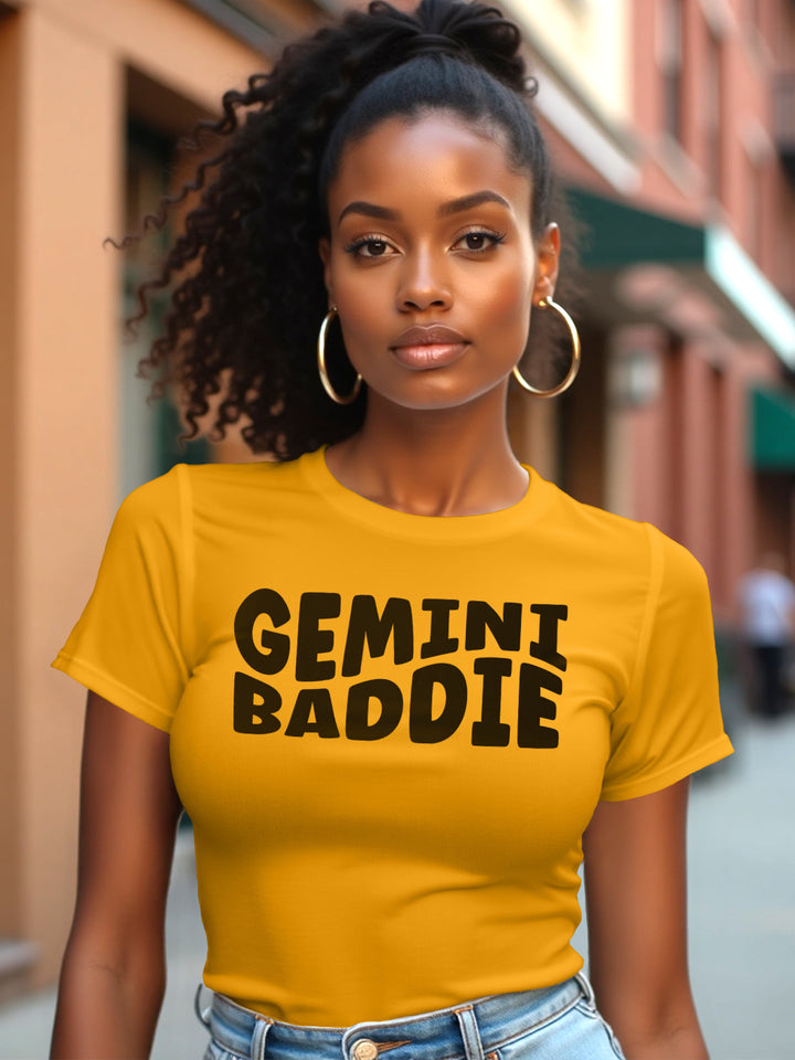 GEMINI BADDIE T-SHIRT | Two Moods, One Slay