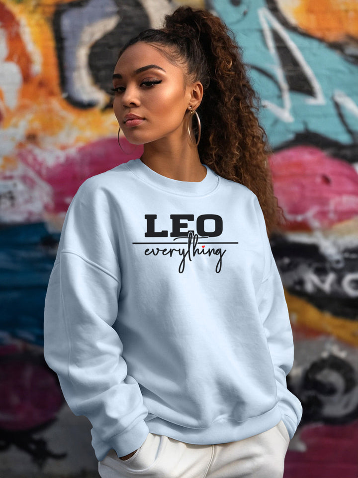 LEO OVER EVERYTHING SWEATSHIRT