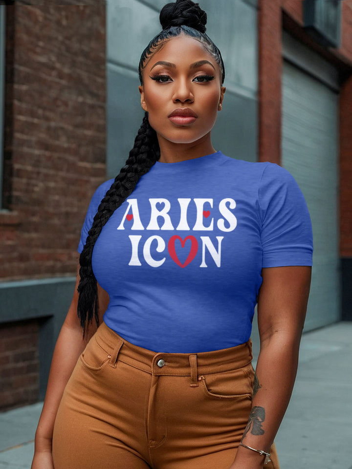 ARIES ICON T-SHIRT | First to Leave, Last to Regret It