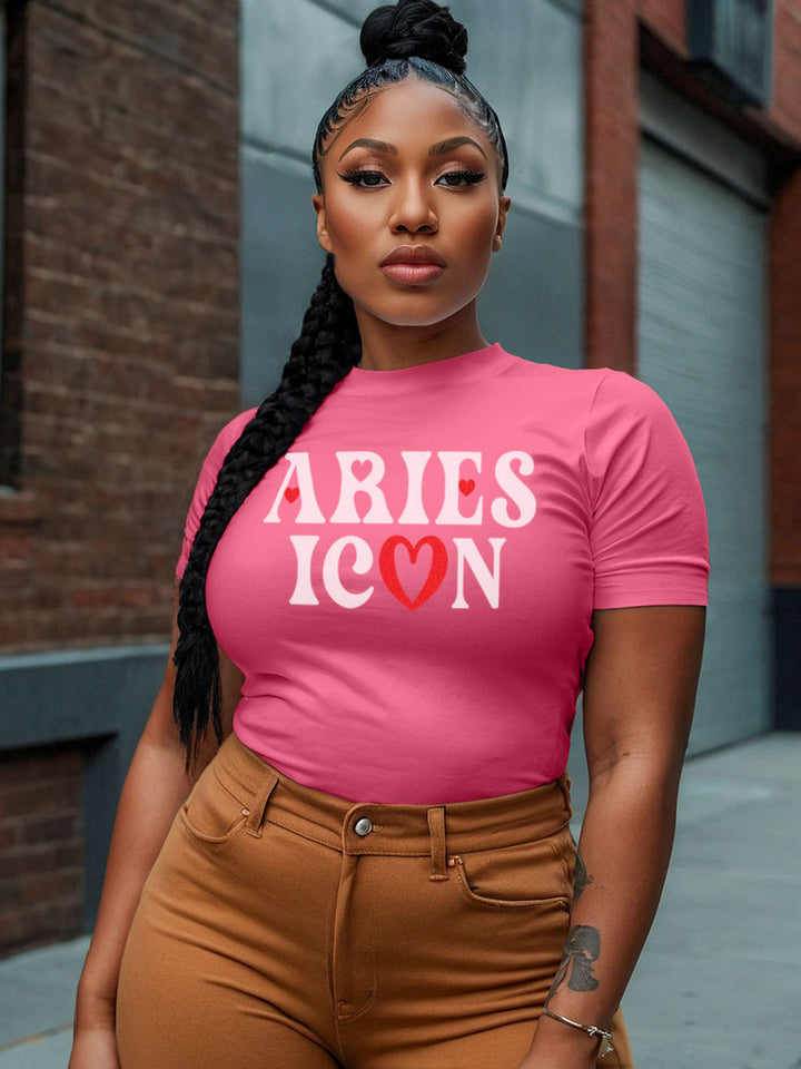 ARIES ICON T-SHIRT | First to Leave, Last to Regret It