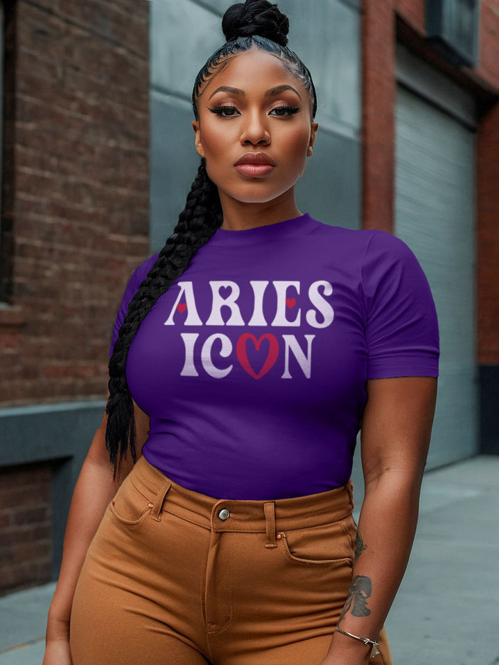 ARIES ICON T-SHIRT | First to Leave, Last to Regret It