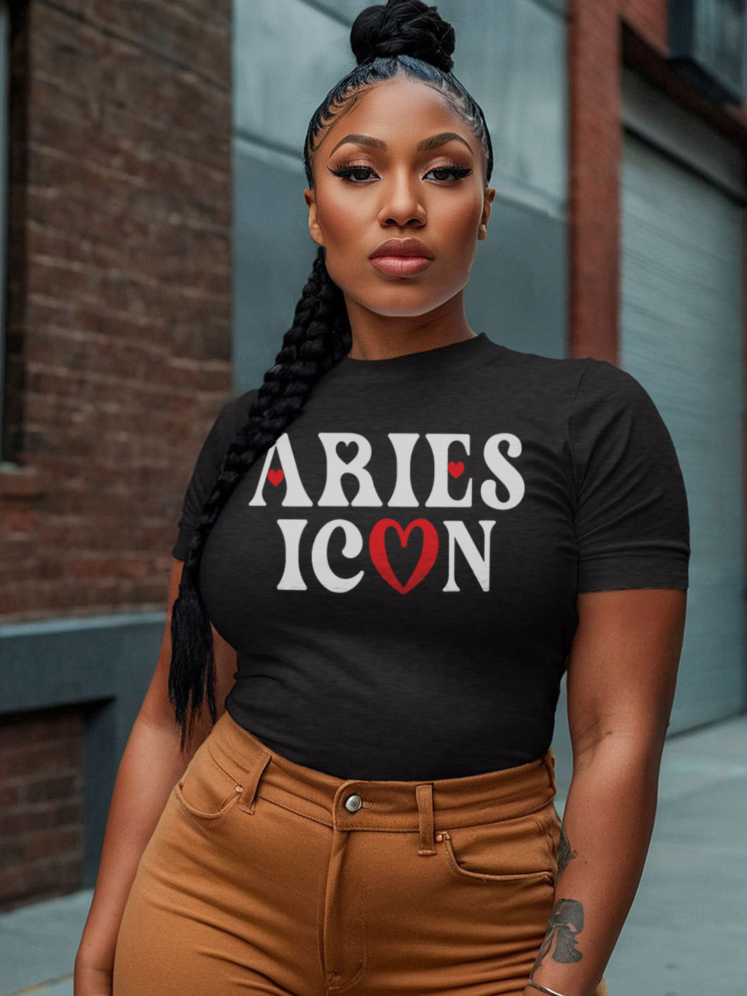 ARIES ICON T-SHIRT | First to Leave, Last to Regret It