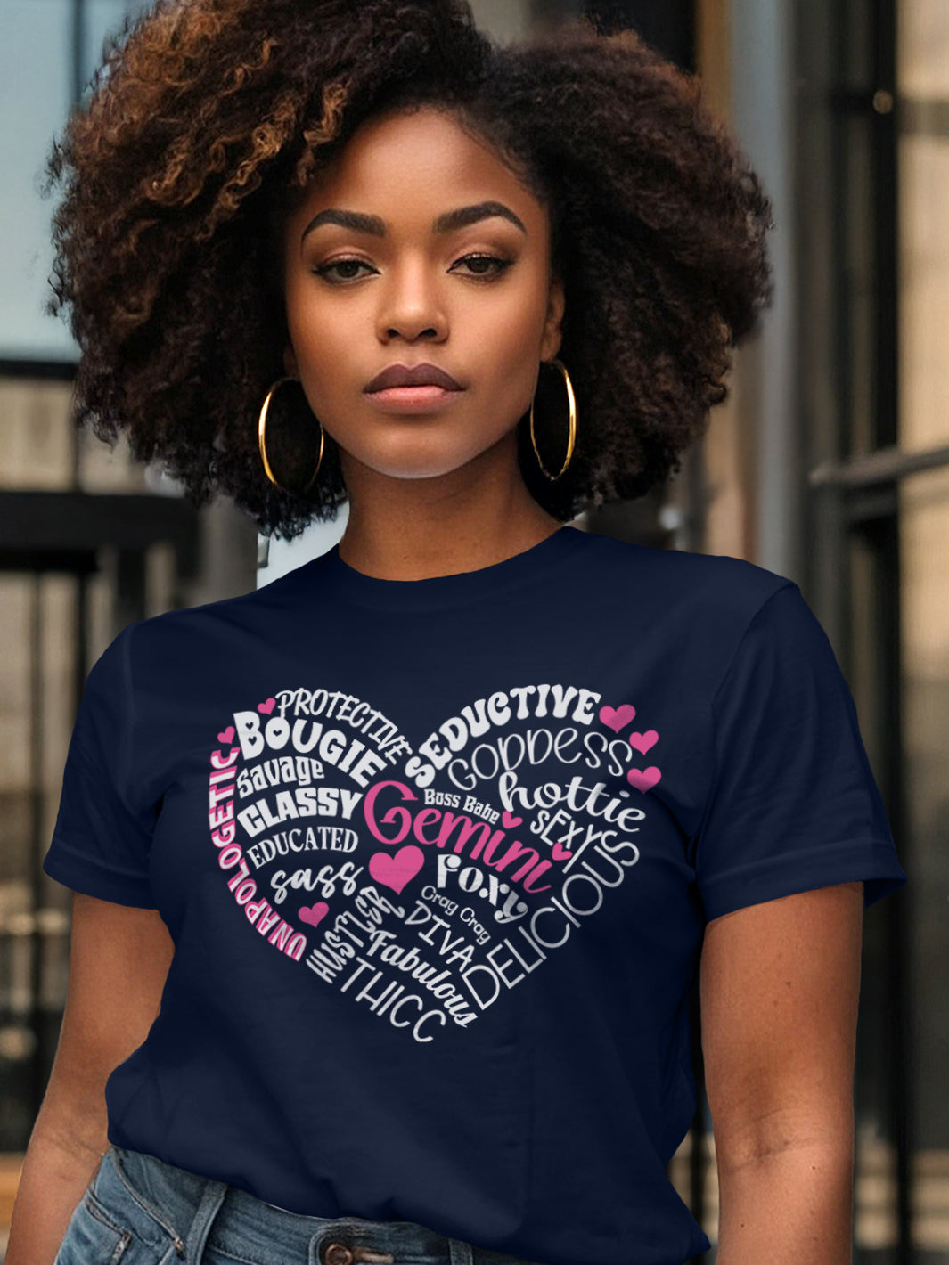 GEMINI BOUGIE HEART T-SHIRT