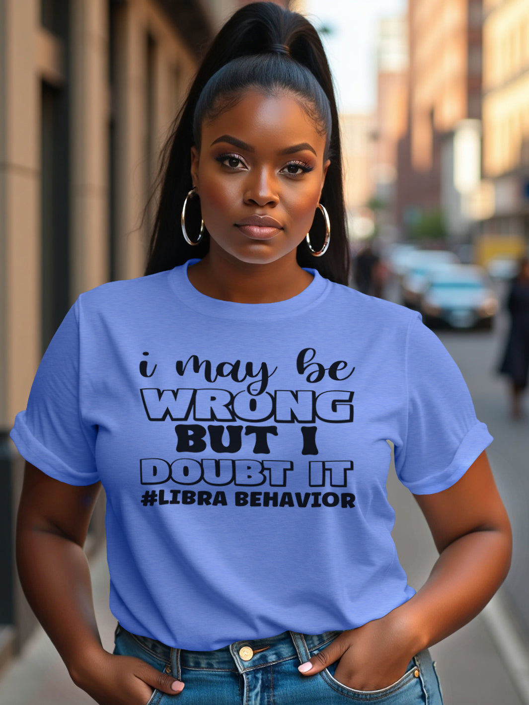 I MAY BE WRONG LIBRA T-SHIRT