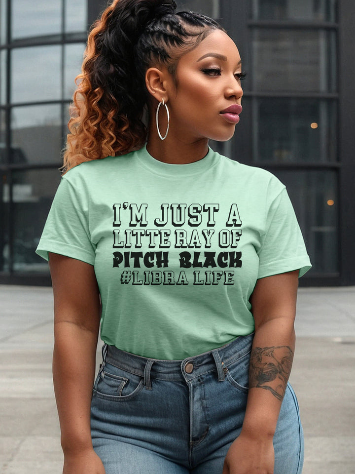 PITCH BLACK LIBRA T-SHIRT