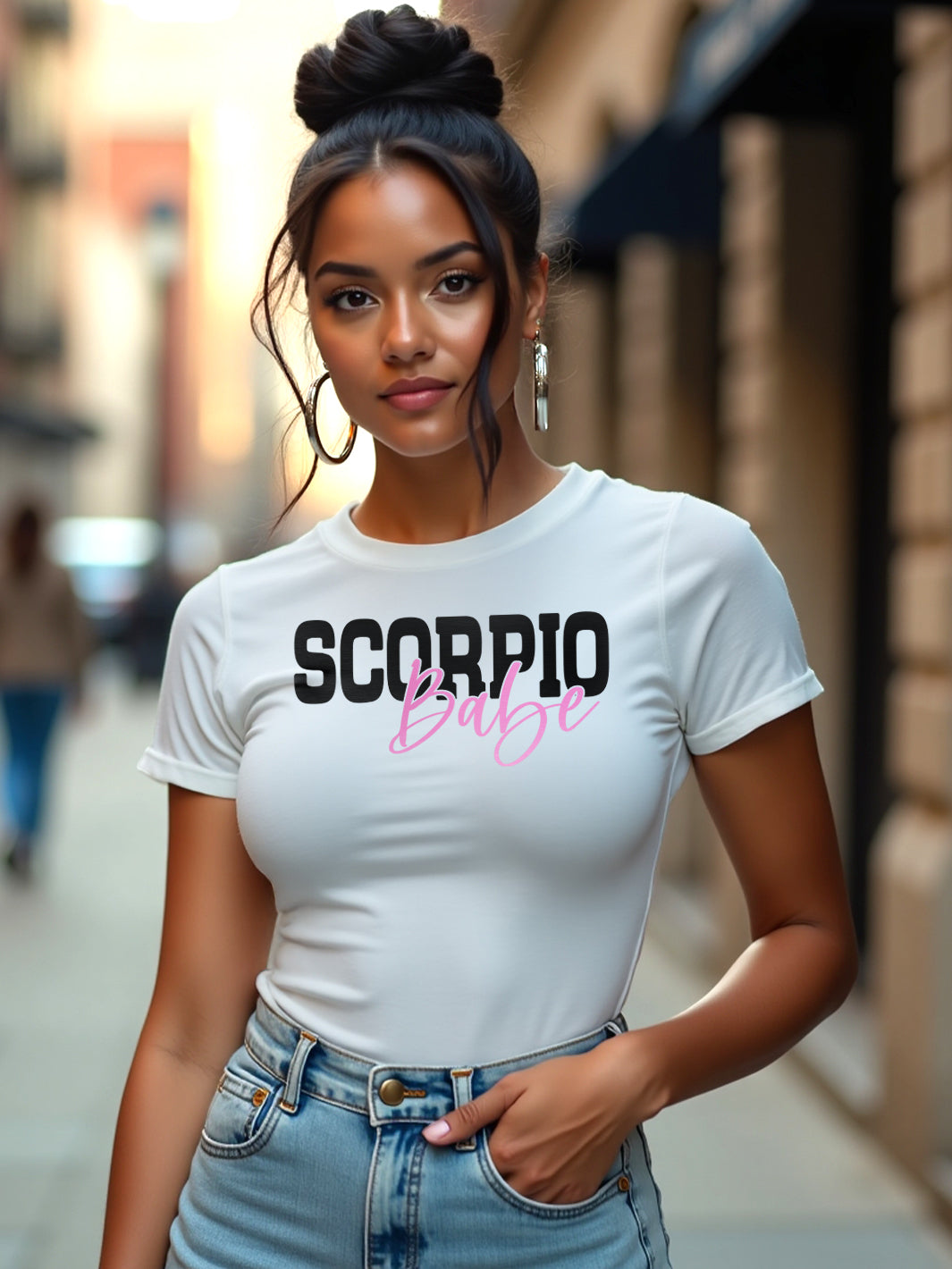 SCORPIO BABE T-SHIRT | Looks Sweet, Stings Better