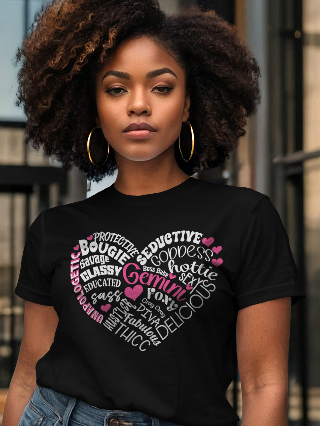 GEMINI BOUGIE HEART T-SHIRT