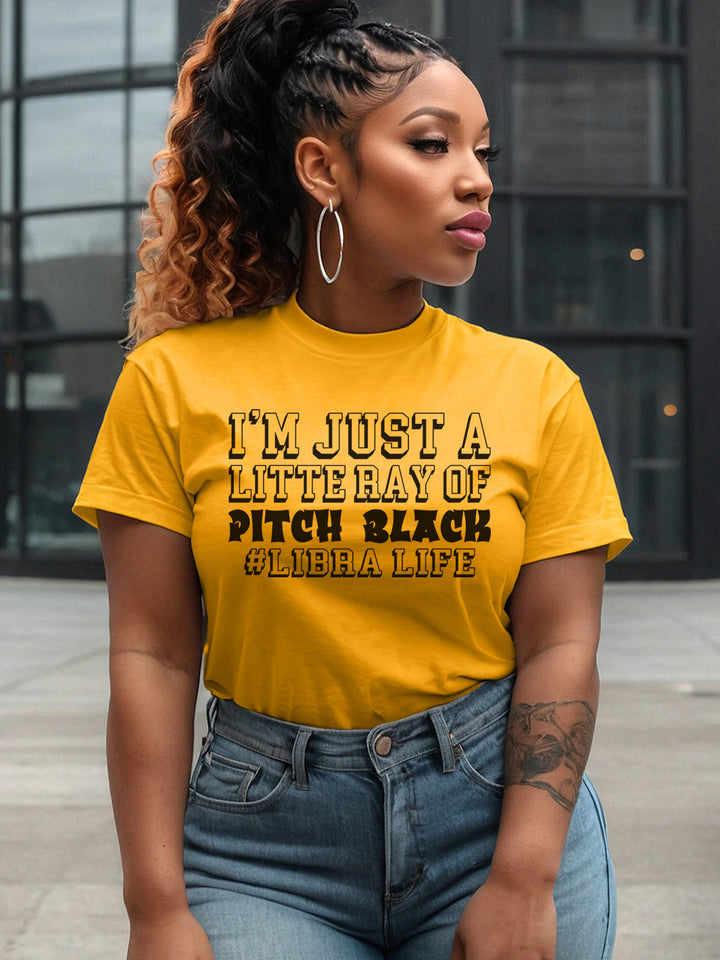 PITCH BLACK LIBRA T-SHIRT
