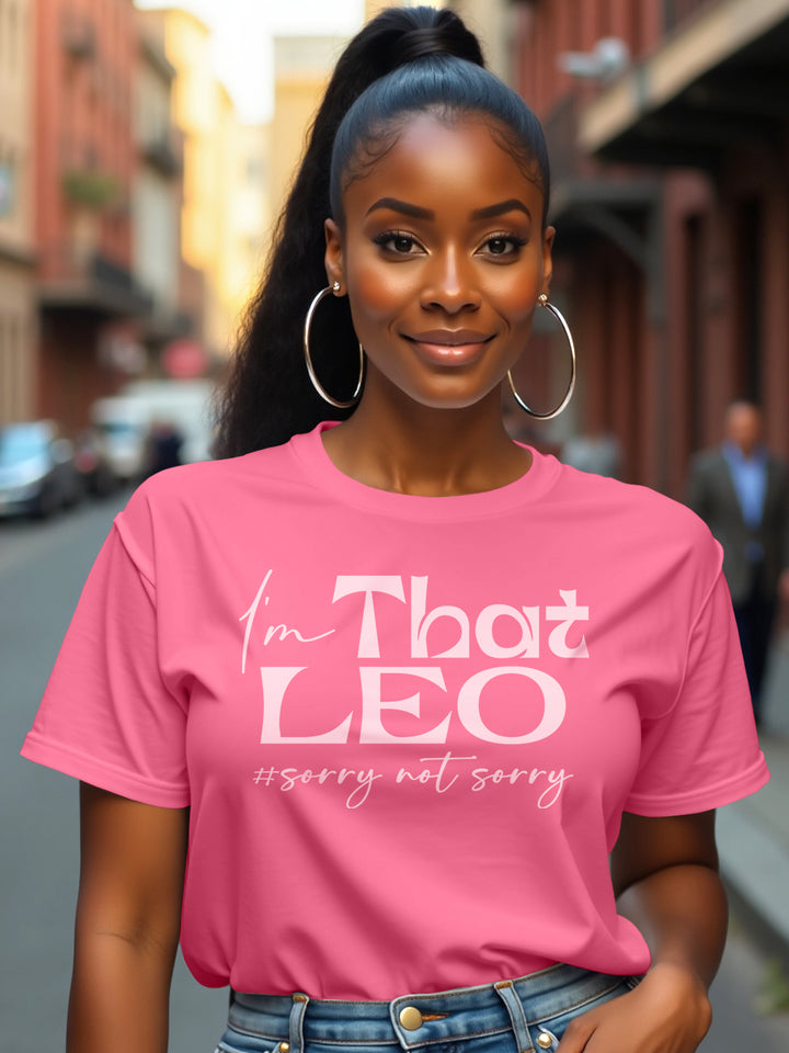 I'M THAT LEO T-SHIRT | Attention Was Always the Assignment