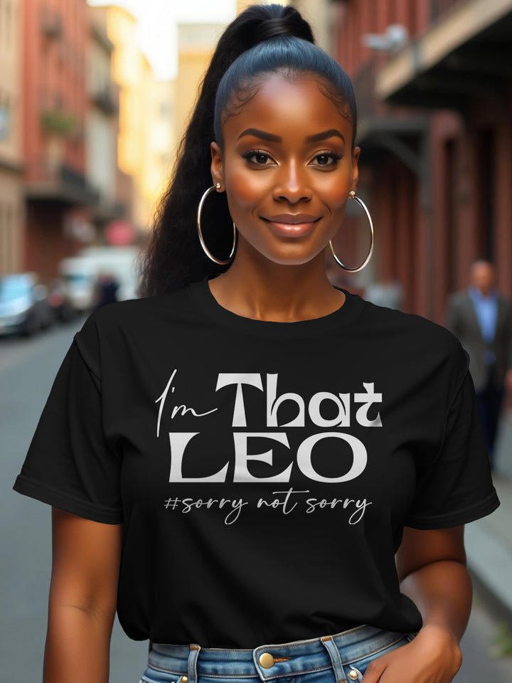 I'M THAT LEO T-SHIRT | Attention Was Always the Assignment