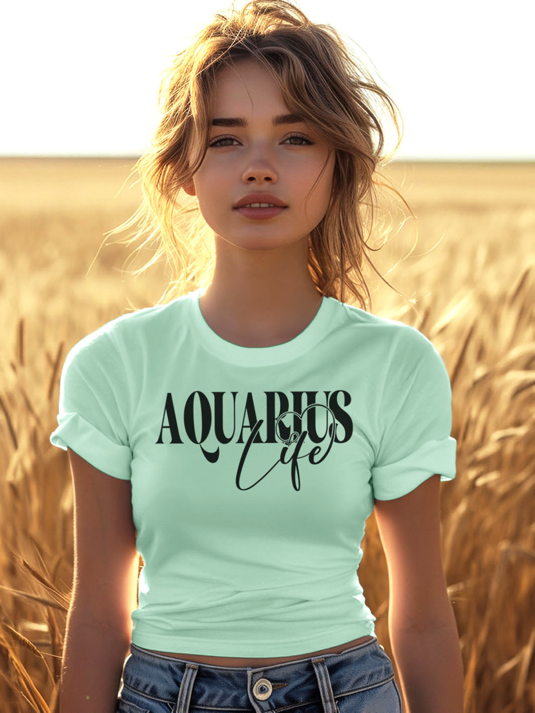 AQUARIUS LIFE T-SHIRT | The Visionary Vibe Never Misses