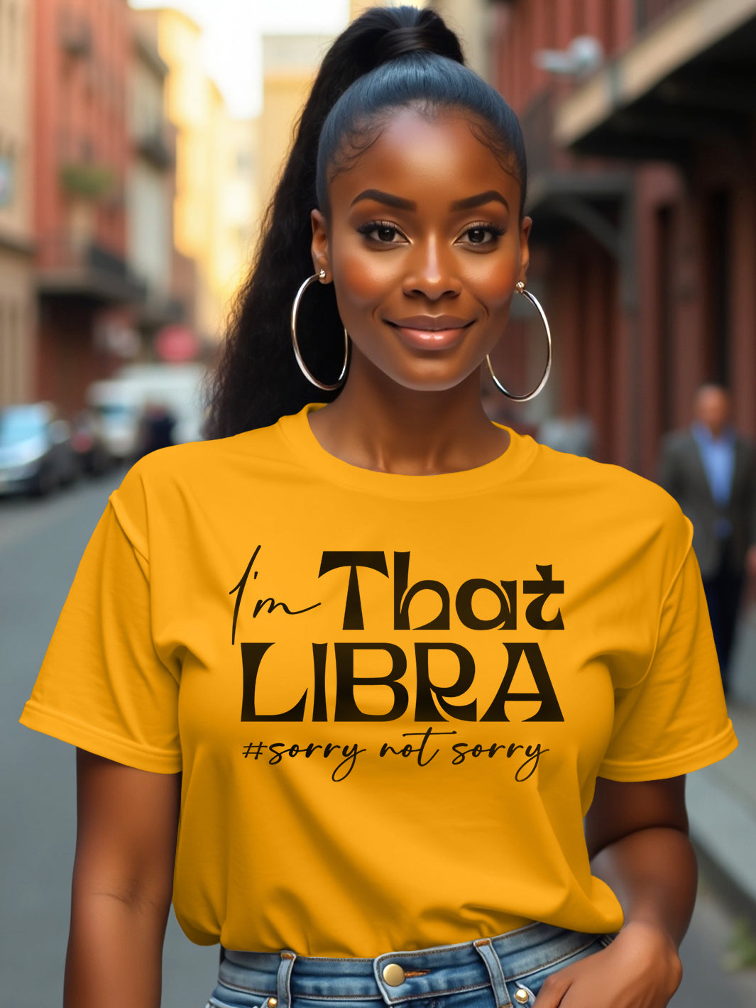 I'M THAT LIBRA T-SHIRT | Serving Balance with a Side of Chaos
