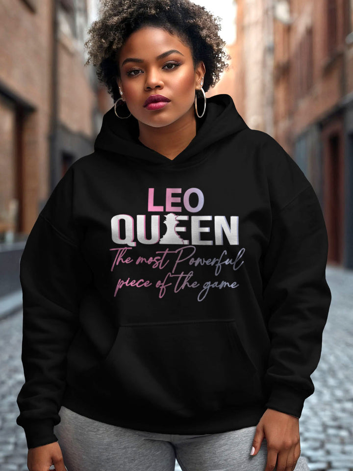 LEO QUEEN HOODIE | Crown Never Comes Off