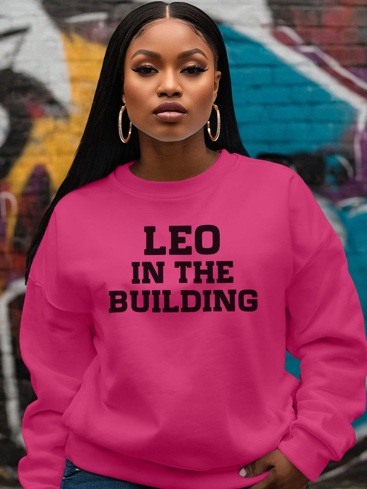 LEO IN THE BUILDING SWEATSHIRT