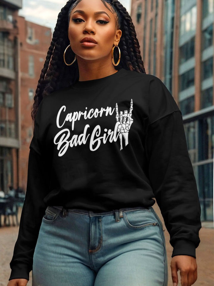 BAD GIRL CAPRICORN SWEATSHIRT