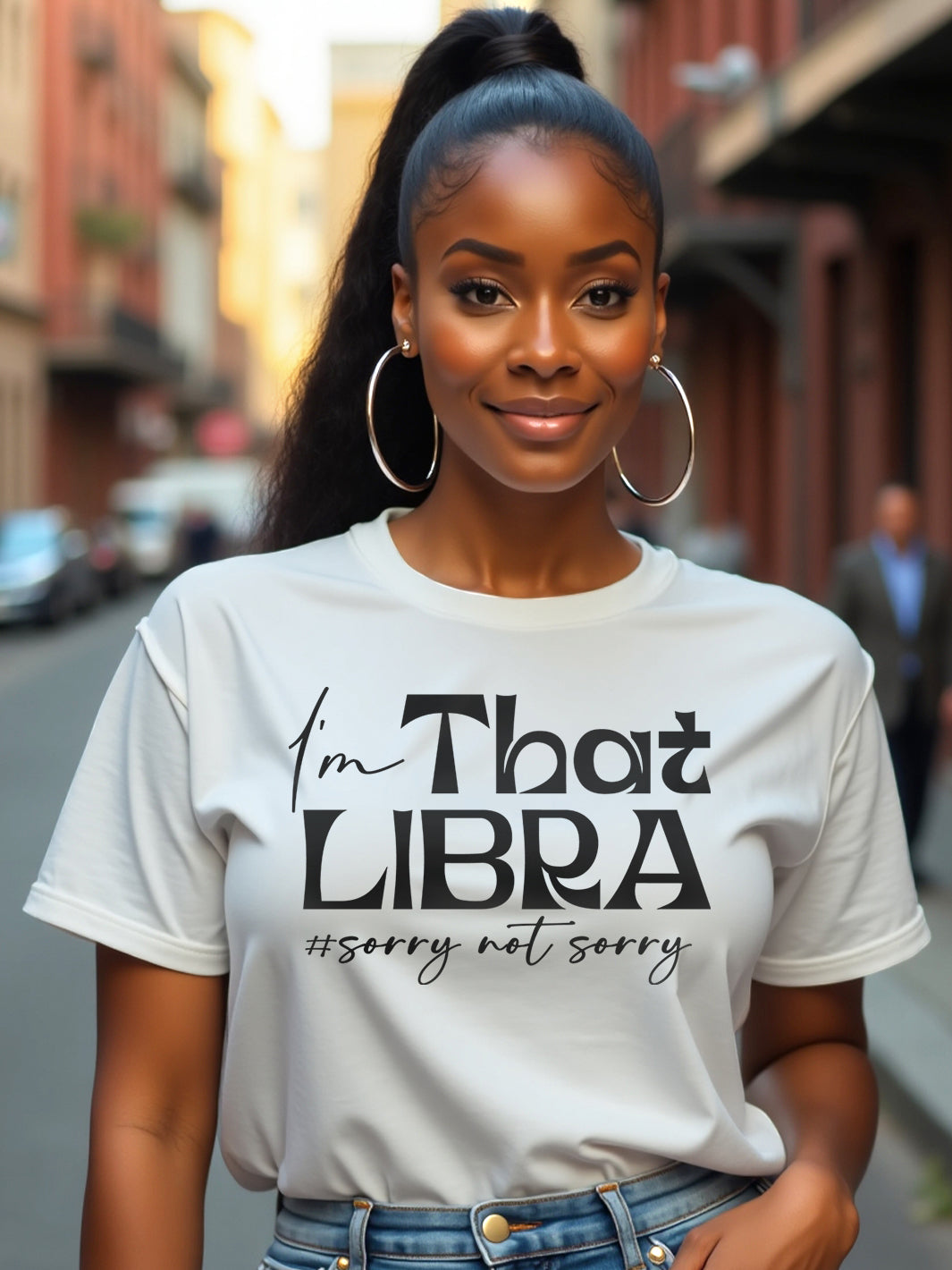 I'M THAT LIBRA T-SHIRT | Serving Balance with a Side of Chaos